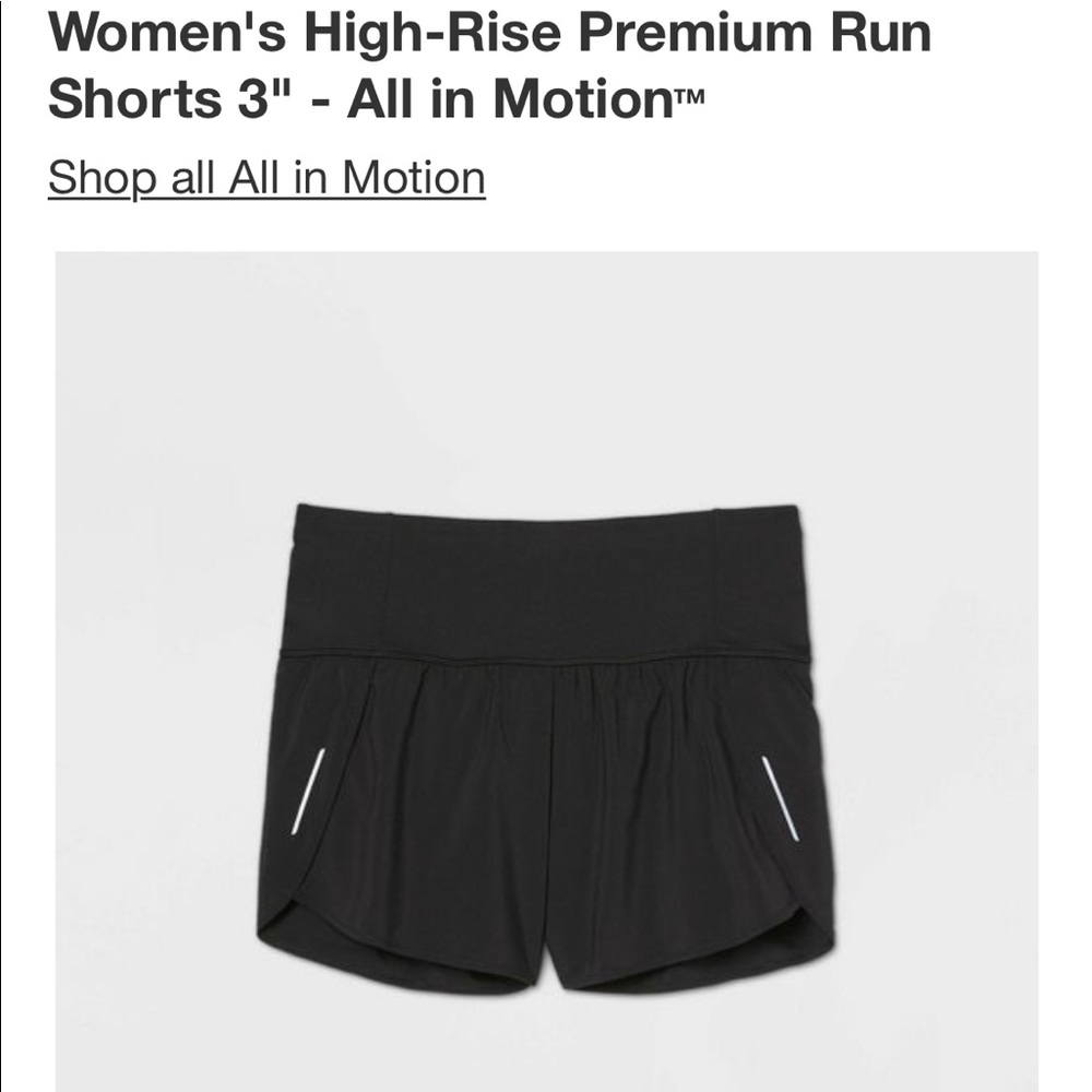 NWT- Joy Lab High Waisted Running Shorts